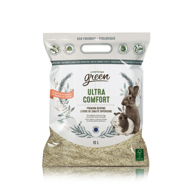 Living World Green Ultra Comfort Premium Bedding  Small Animal Litter  | PetMax Canada