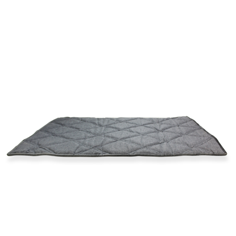 Be One Breed Upturn Dog Mat Grey  Dog Beds  | PetMax Canada