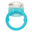 Totally Pooched Chew N Tug Rubber Ring Teal  Dog Toys  | PetMax Canada