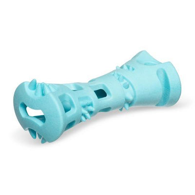 Totally Pooched Chew N Stuff Rubber Toy Teal  Dog Toys  | PetMax Canada