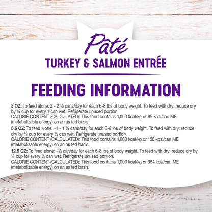 Wellness Complete Health Turkey & Salmon Formula Grain-Free Canned Cat Food - 155g - Canned Cat Food - Wellness - PetMax Canada