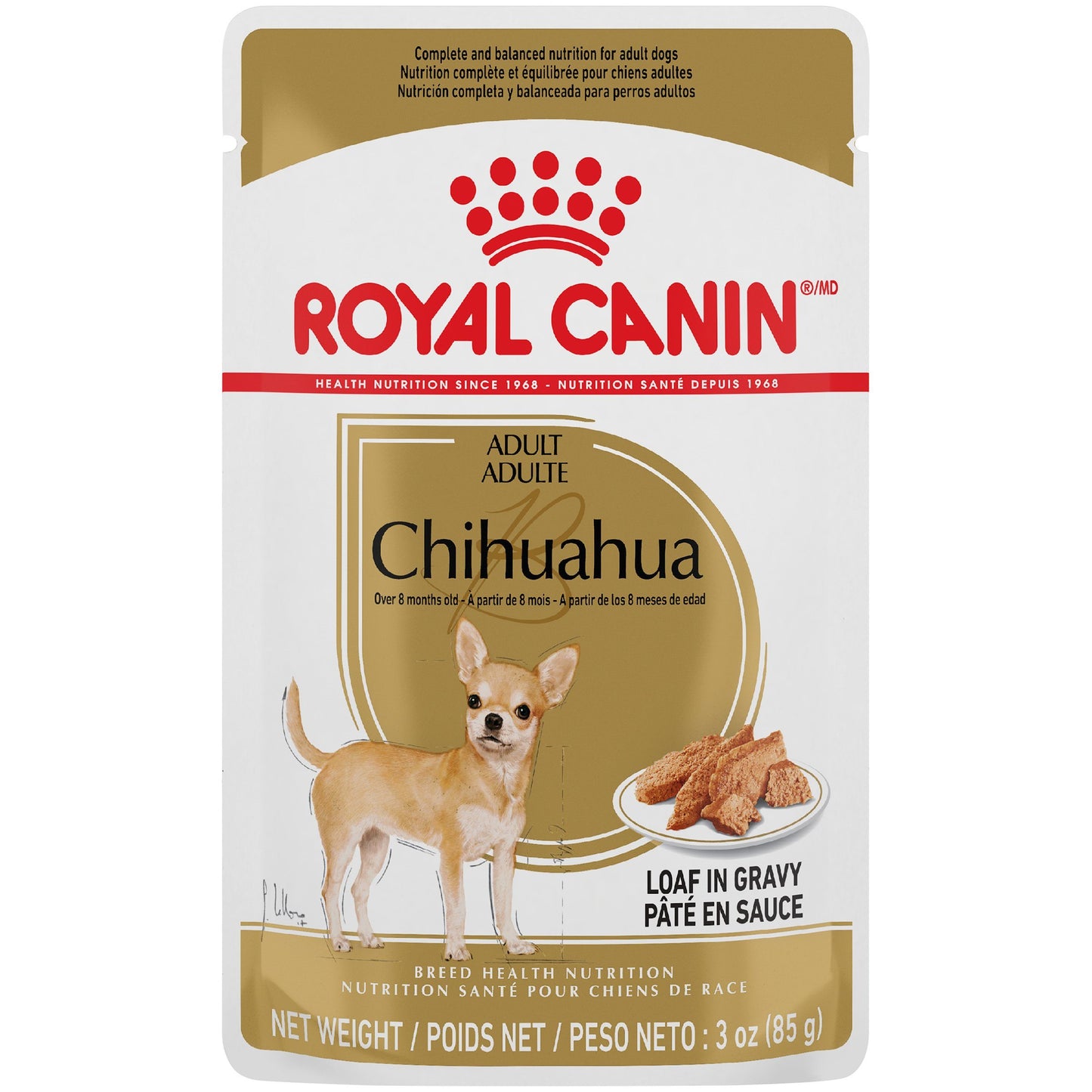 Royal Canin Wet Dog Food Pouch Chihuahua  Canned Dog Food  | PetMax Canada