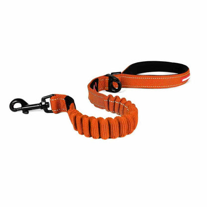 EZYDog Zero Shock Dog Leash Orange - 4' - Leashes - EZYDog - PetMax Canada