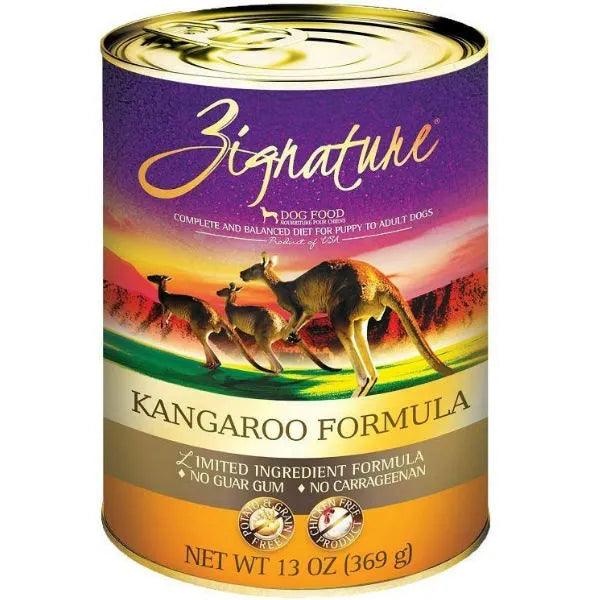 Zignature Kangaroo Limited Ingredient Formula Grain-Free Canned Dog Food - 368g - Canned Dog Food - Zignature Pet Food - PetMax Canada