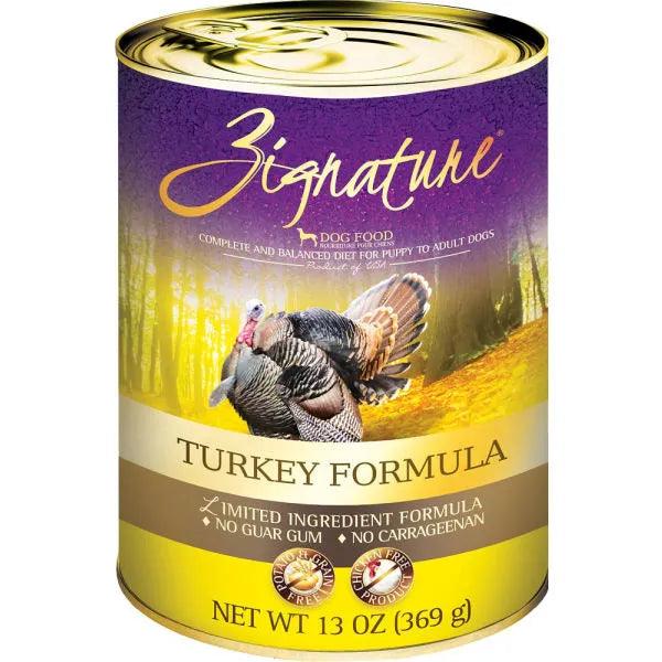 Zignature Turkey Limited Ingredient Formula Grain-Free Canned Dog Food  Canned Dog Food  | PetMax Canada